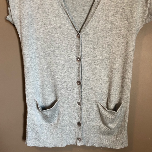 🌲 Loft grey short sleeve sweater - Picture 6 of 8